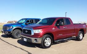 So ram, chevy, toyota and ford all earned good ratings when it came to the moderate overlap front test, side test and head restraint evaluations. Supercharged Tundra Vs Ford Raptor Two Unique Trucks Go Head To Head Video The Fast Lane Truck