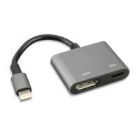 4smarts Lightning To Hdmi Full Hd Adapter Black Grey
