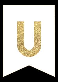 For some children especially, birthday parties are a big deal. Gold Free Printable Banner Letters Paper Trail Design