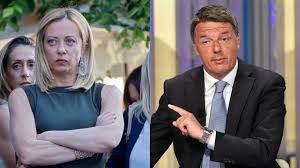 Renzi a Meloni: "Posizioni incoerenti , ora scelga da che parte stare"
