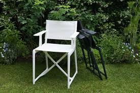 Philippe Starck Revisits The Director S Chair With Stanley For Magis Folding Garden Chairs Garden Chairs Design Garden Chairs