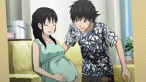 That, and the fact that anime characters don't really get pregnant. Pregnant Anime With Husband And Not Yet Born Baby Gambar Anime Gambar Seni
