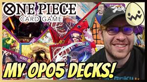 One Piece Card Game: My OP05 Decks! Awakening of the New Era!