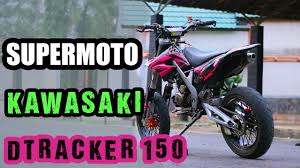 Modifikasi kawasaki klx 250 supermoto punya portal sepeda motor. Modifikasi Supermoto Kawasaki Dtracker 150 Klx 150 Youtube