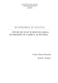 Sistemul fiscal (de impunere) si rolul sau in economia de piata. Doc Economia Si Statul Denisa Ciubuc Academia Edu