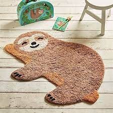 37 Unique Bits Of Homeware That Your Guests Might Just Want For Themselves Animal Rug Childrens Bedroom Rug Sloth