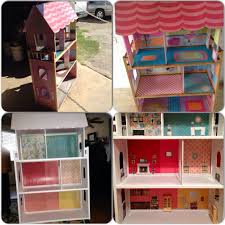 Diy Garage Sale Kidkraft Wooden Dollhouse Makeover Dollhouse Furniture Printables Gone With The Wind Kitchen B Doll House Wooden Dollhouse Kidkraft Dollhouse