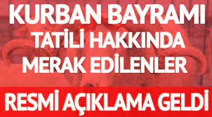 Anasayfa/kaç gün kaldı?/bayramlar/ramazan bayramı tatili kaç gün? Bayram Tatili Kac Gun Belli Oldu Kurban Bayrami Icin Resmi Aciklama Geldi Tatil Programi Yayinlandi Son Dakika Haberleri