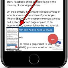 If you only tap and don't hold, the markup menu will open for you to edit the screenshot. How To Make A Screenshot In Apple Iphone 7