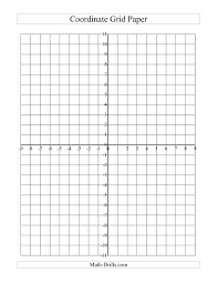 Coordinate Grid Paper A Graph Paper Coordinate Plane Graphing Coordinate Graphing Coordinate Grid