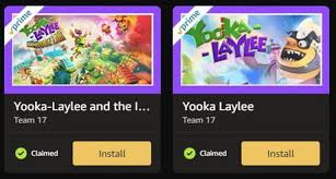 The Two Yooka-Laylee Games Are Free On Amazon Games. If You Have A Amazon  Prime Account. I Think They Are Good Games Especially The Impossible Lair.  - 9Gag