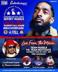 TheMarathonContinues 🏁💙 👑 TOMORROW!!! #LiveFromTheMECCA Team Hussle vs.  Team Motivate Celebrity Allstar 🏀⭐ Basketball Game And Rucker Park  Celebration Honoring Hip-Hop Legend