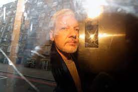 Facing arrest, assange took refuge in june 2012 in the ecuadorian embassy in london, where the un working group on arbitrary detention (unwgad). Julian Assange Sentenced To 50 Weeks And Still Faces U S Charges The New York Times