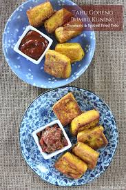 · tahu digoreng hingga berkulit, ditiriskan. Tahu Goreng Bumbu Kuning Turmeric And Spiced Fried Tofu Recipe Daily Cooking Quest