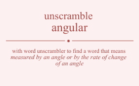 We did not find results for: Unscramble Angular