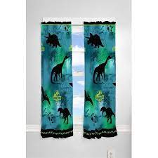 Universal Jurassic World Mesozoic Era Boys Bedroom Curtain Set Walmart Com Boys Bedroom Themes Dinosaur Theme Bedroom Boys Dinosaur Bedroom