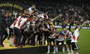 A supporter of boca, or river. Copa Libertadores Final River Plate Beat Boca Juniors 3 1 After Et Win 5 3