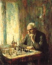 Step 36 The Chess Player Chess Painting Art Painting Oil