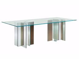 'my parents' taste was very different to the homes of my friends. Rectangular Glass Dining Table Diapo By Roche Bobois Design Rene Bouchara