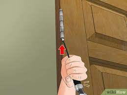When using latex paint, if you use painter's tape to mask walls, glass, etc, remove it before the paint dries. How To Paint Oak Doors White With Pictures Wikihow