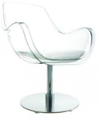 Wondering if a lucite chair is even the right answer? Steel Beauty Salon Chair Manon Cindarella Acrylic With Washable Removable Cover Red