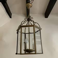 More images for six sided lantern » Lovely Old Six Sided Brass Lantern With Unusual Side Opening Door Antique Lighting Hemswell Antique Centres