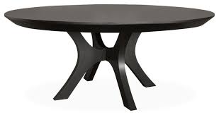 Palma 72 Round Dining Table Ebony Oak Transitional Dining Tables By Furniturologie Inc In 2020 Dining Table 72 Inch Round Dining Table Round Dinning Table