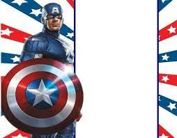 Pin By Lia Van On Invitation Captain America Birthday Captain America Birthday Party Superhero Theme Party