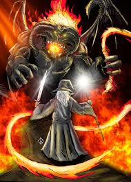 Rafael is a deadly killer. Artstation Gandalf Vs Balrog Lotr Fan Art Rafael Danesin