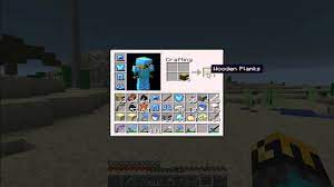 This step can easily be done by opening your inventory in minecraft by. How To Make A Wooden Pickaxe In Minecraft Youtube