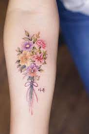 Maybe you would like to learn more about one of these? Flower Tattoos For Girls And Women Wildflower Tattoo On Forearm Wildflower Tattoo On Sleeve Ar Flower Bouquet Tattoo Wildflower Tattoo Forearm Flower Tattoo