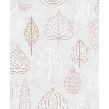 Download this free vector about rose gold floral background, and discover more than 12 million professional graphic resources on freepik. Superfresco Nordic Leaf Rose Gold Floral Wallpaper