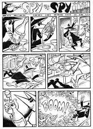 Black And White Spy Cartoon Spy Vs Spy Mad Magazine Comics Artwork Spy