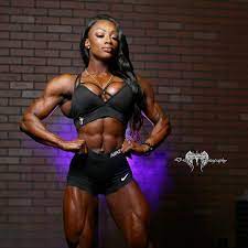 Muscle woman #60 crystal cooper female bodybuilder! Pin By B Hou On Ebony Beauty Muscle Women Muscular Women Black Girl Fitness