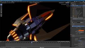 Just Having A Little Fun With Blender 2 8 Sci Fi Space Ship Hulk Sma In 2020 Blender Models Blender 3d Blender