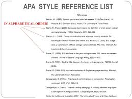 Rather than panic, learn how to create an apa reference list in alphabetical order by following these quick and putting an apa reference list in alphabetical order is as easy as abc… or is it? Cankaya University Inar 405 Research Paper Format Apa Style Ppt Download