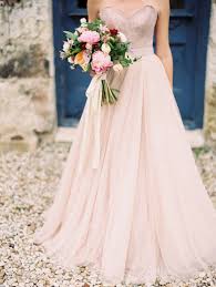 Ruffled peony bouquet with a dove gray wedding dress. Wedding Dresses Halifax Spring Garden Bestweddingdresses
