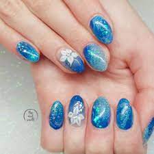 Encapsulated Acrylic Nails By Serena The Nail Vault Www Instagram Com Thenailvaultnz Blue Green Teal Mermaid Scale Bali Ocean Acrylic Nails Teal Nails Nails