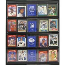 Picked up the 86 fleer and sticker from the same year back in 1988; Trading Card Display Shop Hobby Lobby Trading Card Display Art Craft Store Card Display