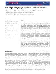 Barnard college, a women's college affiliated with columbia university, is located in new york city's manhattan borough. Pdf A Practical Algorithm For Managing Alzheimer S Disease What When And Why
