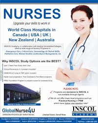 Upgrade Your Nursing Skills To Work In World Class Hospitals In Canada Us Uk New Zealand Australia Nursing Programs Nursing Courses Emergency Care