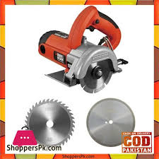 Black And Decker Skill Saw Price Buy 1320w Tile And Wood Cutter Machine 125mm 5inch Bpsp125 Black And Red At Best Price In Pakistan Wood Cutter Black And Red Cutter Machine