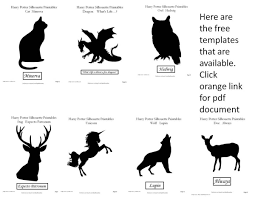 What is the silhouette of the hogwarts house? A Quick And Easy Harry Potter Craft Paper Silhouette Pictures Feltmagnet