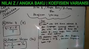 Angka nol di sebelah kanan angka bukan nol tanpa tanda desimal bukan merupakan angka penting kecuali diberikan tanda khusus berupa garis bawah; Soal Koefisien Variasi