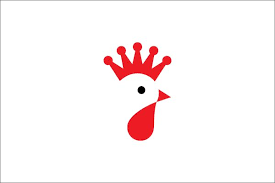 King Rooster Logo Farm Logo Design Rooster Logo Food Logo Design Inspiration