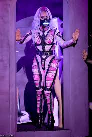 Lady gaga posed for the mtv video music awards aired tonight wearing area fall 2020 rtw dress (not available online), dena kemp diamond jewelry (not available online) and pleaser beyond 1020 boots photo posted by @mtv on twitter (kevin winter/mtv vmas 2020/getty images for mtv). Mtv Vmas 2020 Lady Gaga Leads The Night With Five Moonpersons Including Tricon Award Daily Mail Online
