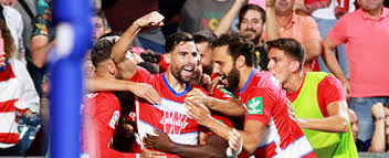 Athletic club atletico madrid barcelona celta vigo cádiz deportivo alavés eibar elche getafe granada huesca levante osasuna real betis real estadio nuevo los cármenes. Post Match Granada Cf Shock Defending La Liga Champions Fc Barcelona Football Espana