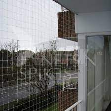 Pigeon net installation near me. Hdpe Balcony Bird Netting Service Rs 25 Square Feet Nets N Spikes India Private Limited Id 18502641791