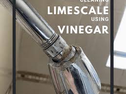 how to remove limescale with vinegar or