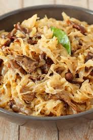 Bigos Polnisches Rezept Fur Sauerkraut Mit Wurst Speck Rezept Bigos Rezept Sauerkraut Polnische Rezepte